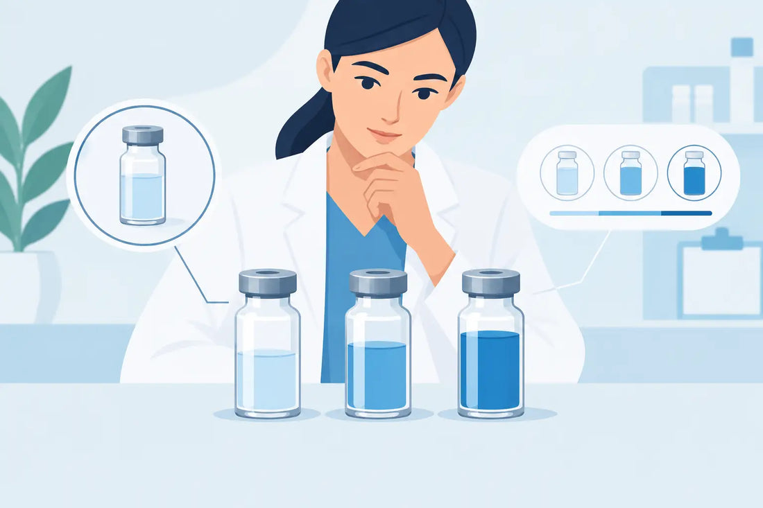 How to Compare Vial Concentrations Properly