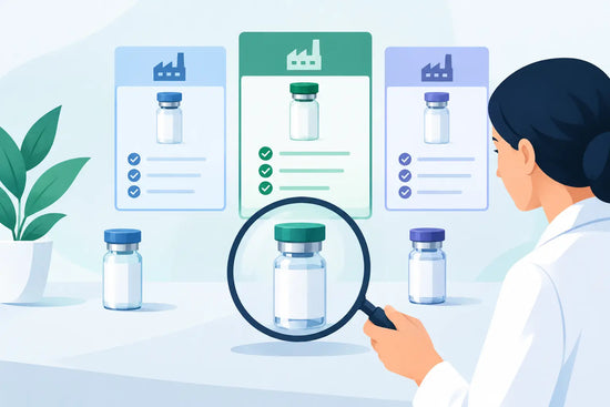 Peptide Supplier Comparison That Checks the Proof